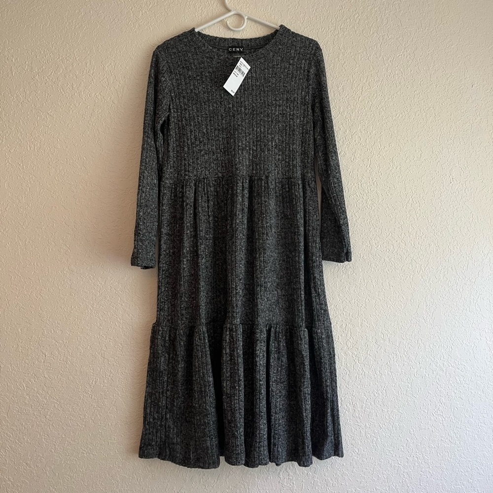 NWT Grey sweater dress